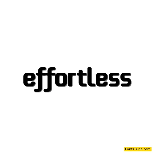 effortless Font