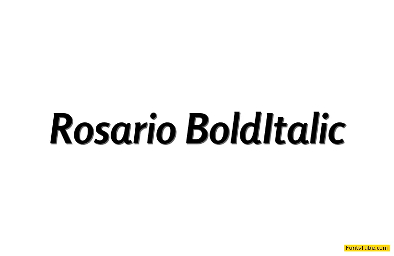 Rosario Font Family