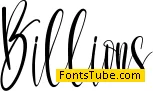 Billions Font