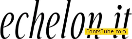 Echelon Font Family