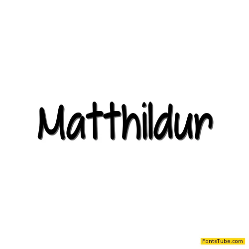 Matthildur