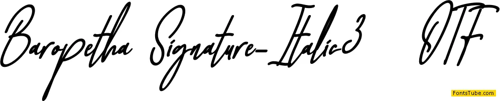 Baropetha Font Family