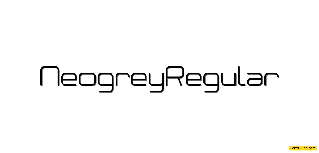 Neogrey Font