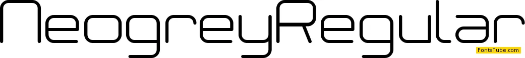 Neogrey Font