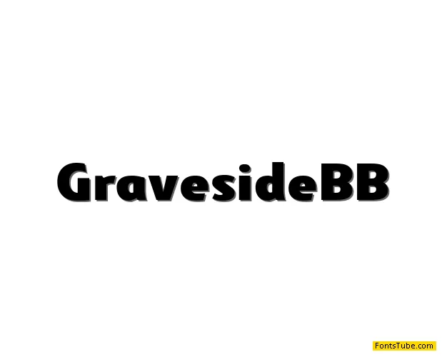 Graveside BB Font