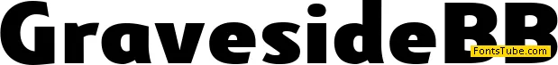 Graveside BB Font