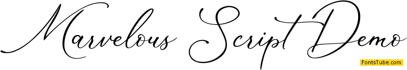 Marvelous Demo Font Family