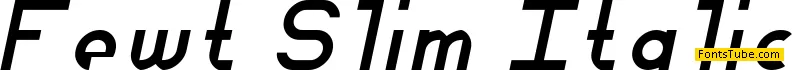 Fewt Font Family