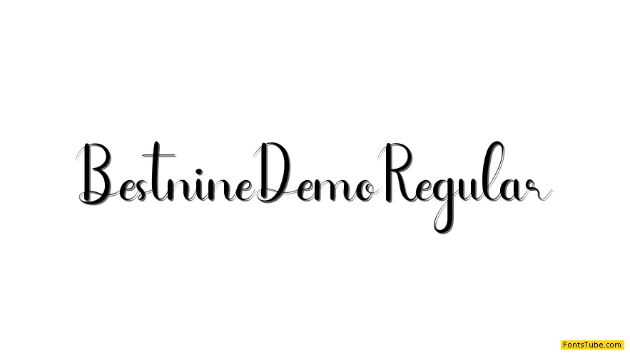 Bestnine Demo Font
