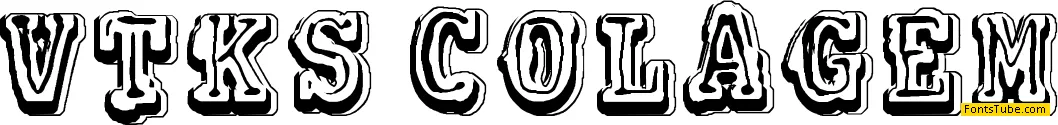 VTKS COLAGEM Font