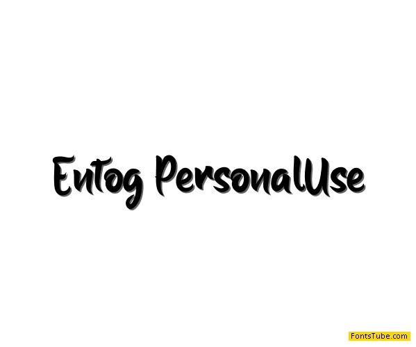 Entog Font