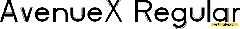 AvenueX Font