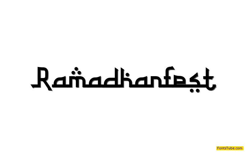 Ramadhanfest Font