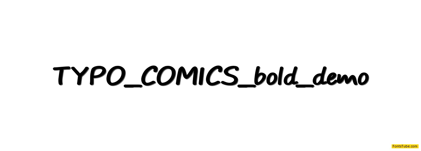 TYPO COMICS Font Family
