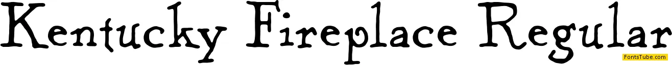 Kentucky Fireplace Font
