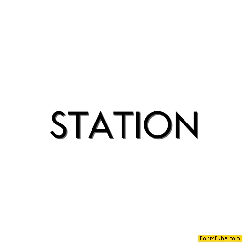 Station Font