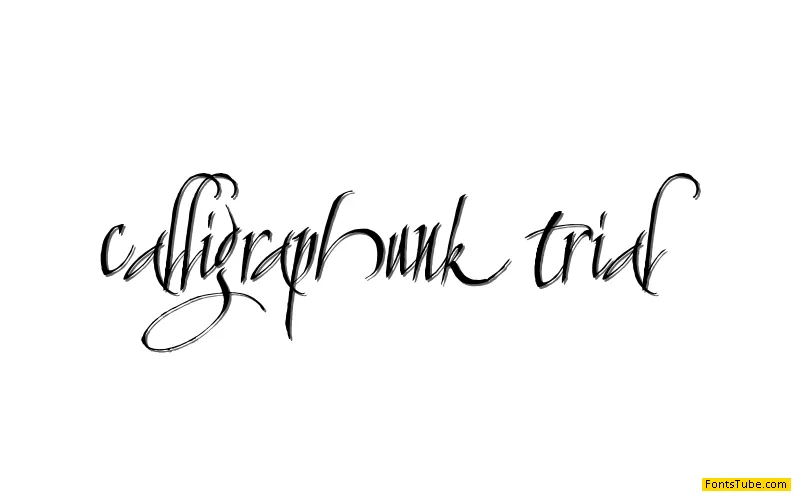 cAlLiGrApHuNk Font