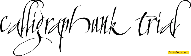 cAlLiGrApHuNk Font