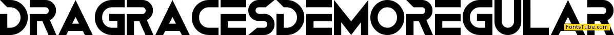 Dragraces Demo Font