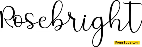 Rosebright Font