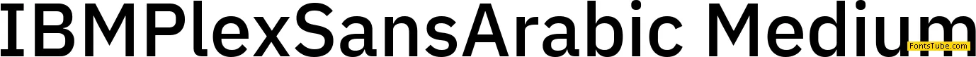 IBM Plex Sans Arabic