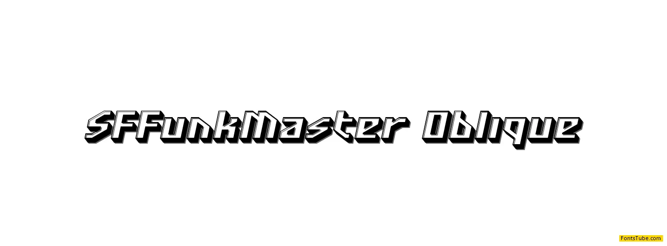 SF Funk Master Font Family