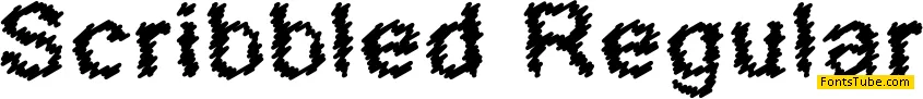 Scribbled Font