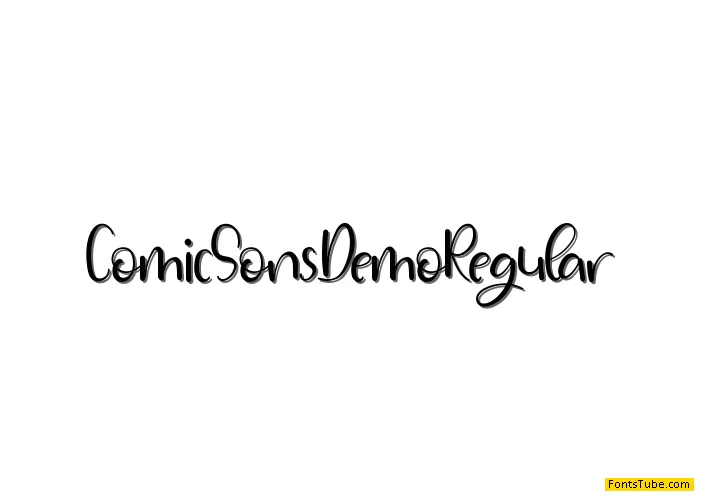 ComicSons Demp Font