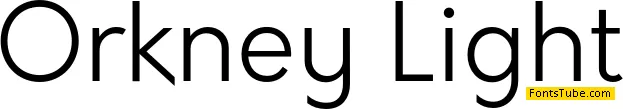 Orkney Font Family