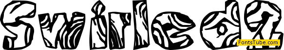 Swirled Font