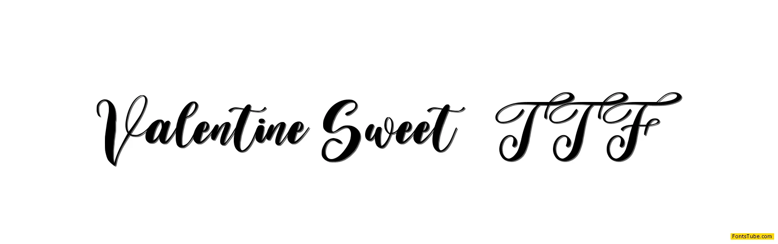 Valentine Sweet Font