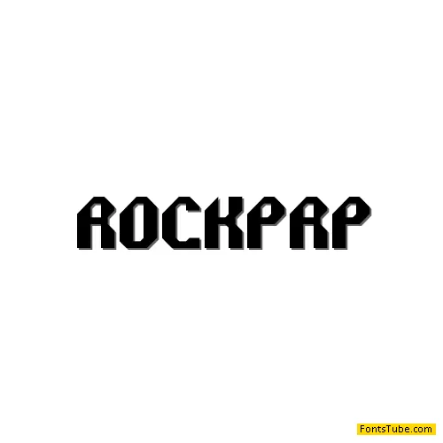 Rocket Propelled Font