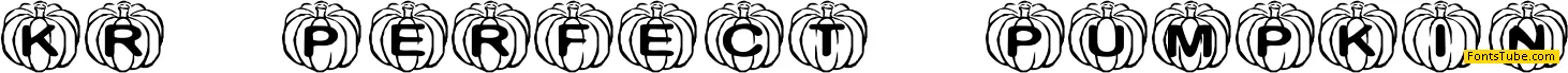 KR Perfect Pumpkin Font