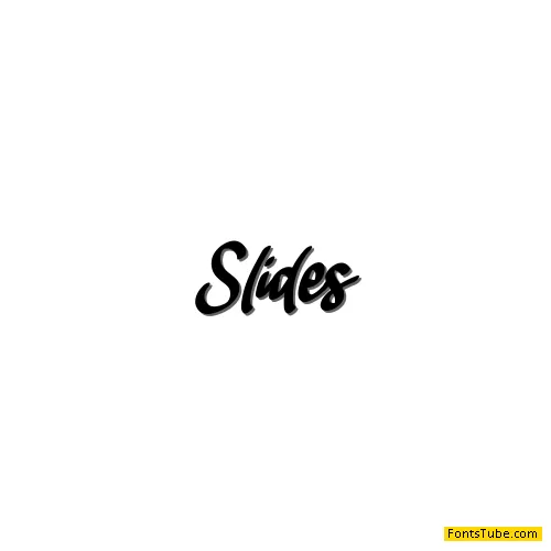Slides Font