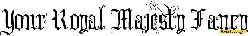 Your Royal Majesty Font