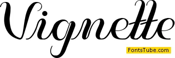 Vignette Font