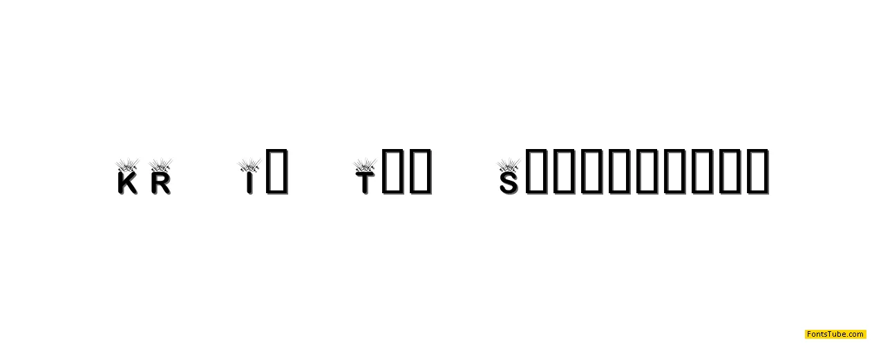 KR In The Spotlight! Font