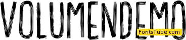 Volumen Font