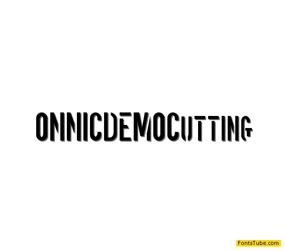 ONNIC DEMO Font Family