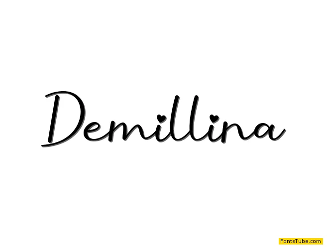 Demillina Font