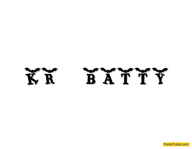 KR Batty Font