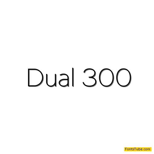 Dual Font