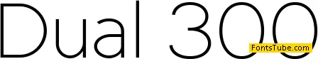 Dual Font