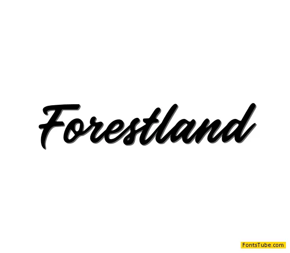 Forestland Font