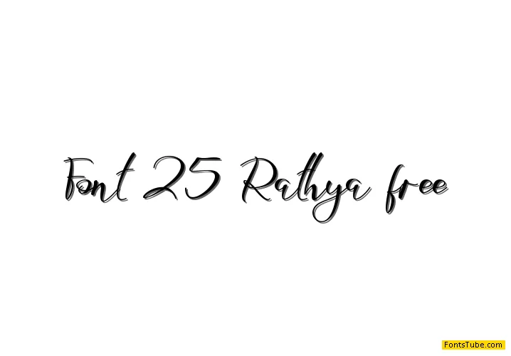 Rathya Font