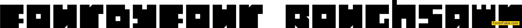 Four by Four Font Family