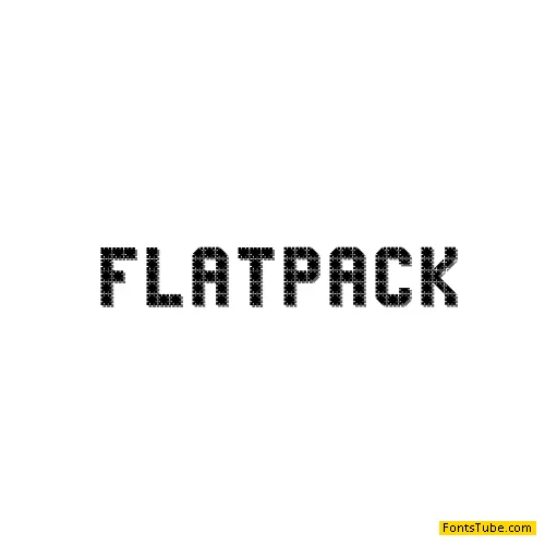 FlatPack Font