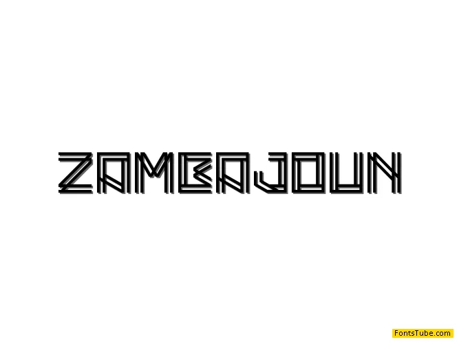 Zambajoun Font