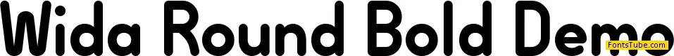 Wida Round Font Family