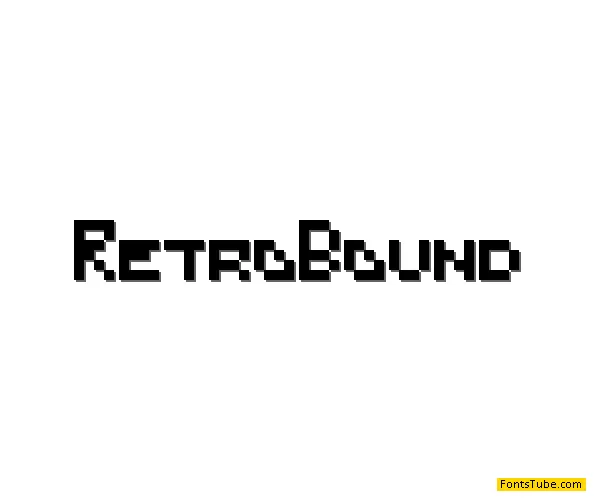 RetroBound Font Family